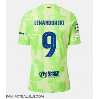 Barcelona Robert Lewandowski #9 Tricou Fotbal Replică 2024-25 Barbati Treilea